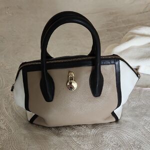 Three-Tone Leather Handbag By FURLA